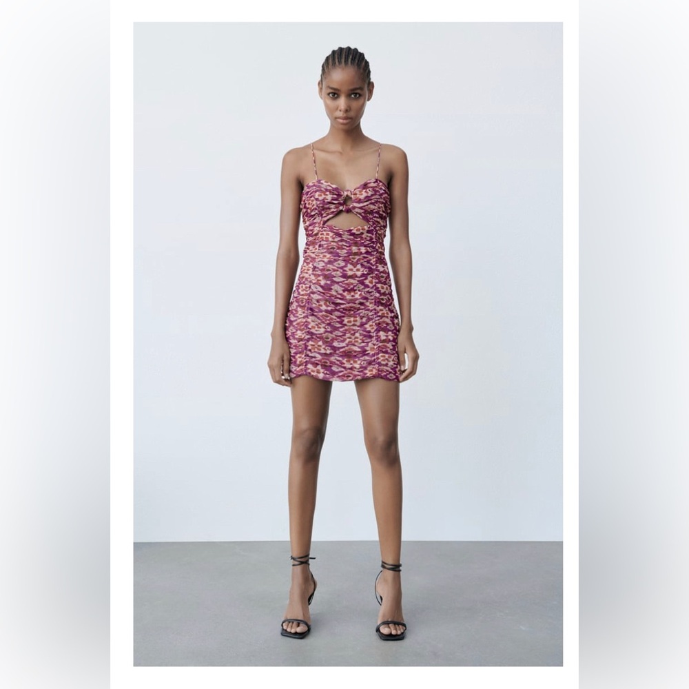 Zara Mini Cut Out Dress